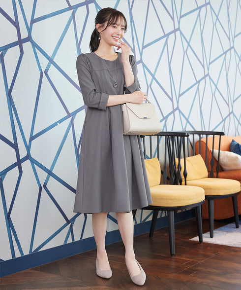 ボックスタックAラインワンピース