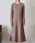 選べる着丈 ニットワンピース
