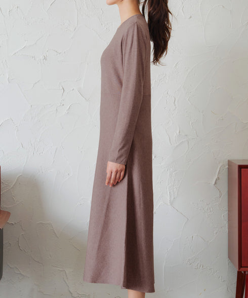選べる着丈 ニットワンピース