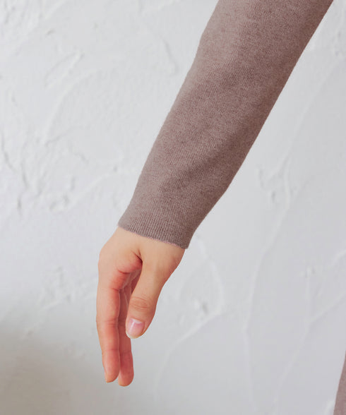 選べる着丈 ニットワンピース