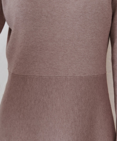 選べる着丈 ニットワンピース