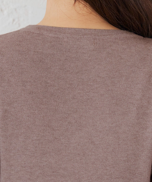 選べる着丈 ニットワンピース