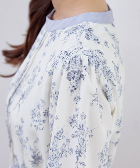 トワルドジュイ配色ワンピース