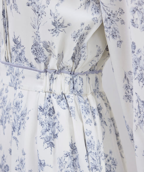 トワルドジュイ配色ワンピース