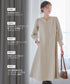 ピーチスキンAラインワンピース
