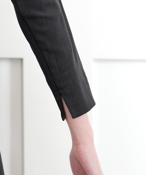 リボンウエスト切替ワンピース