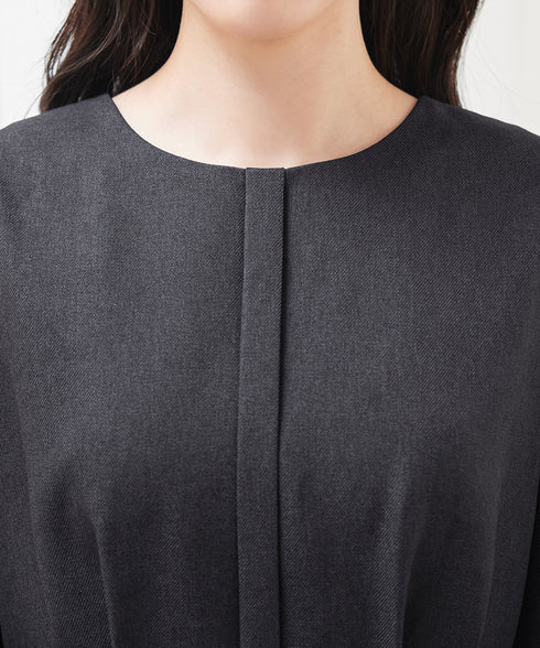 チェックドッキングワンピース