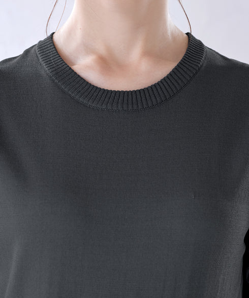 ニットドッキングワンピース