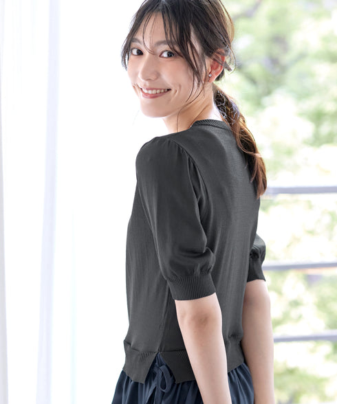 ニットドッキングワンピース