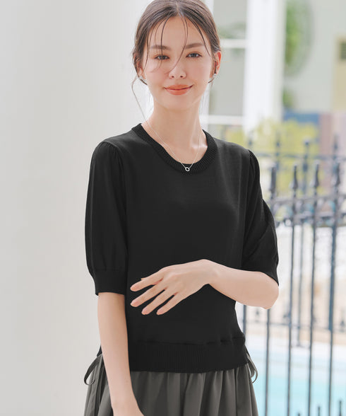 ニットドッキングワンピース