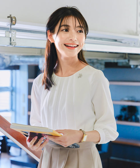 【アウトレット / ダブルクロス】シフォンドッキングワンピース