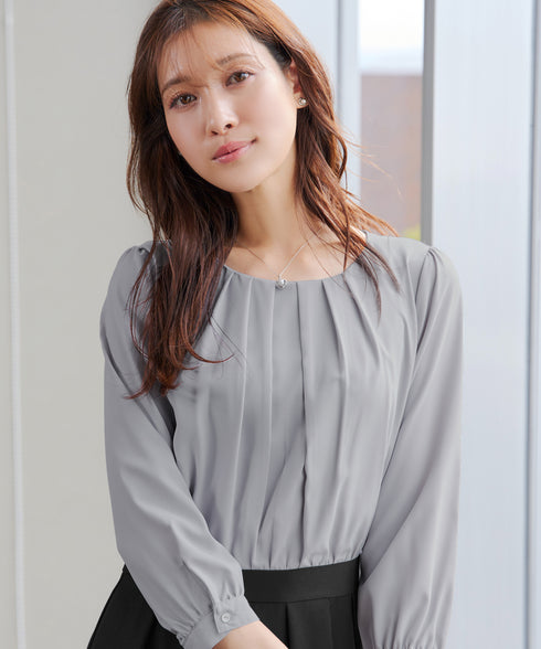 【アウトレット / ダブルクロス】シフォンドッキングワンピース