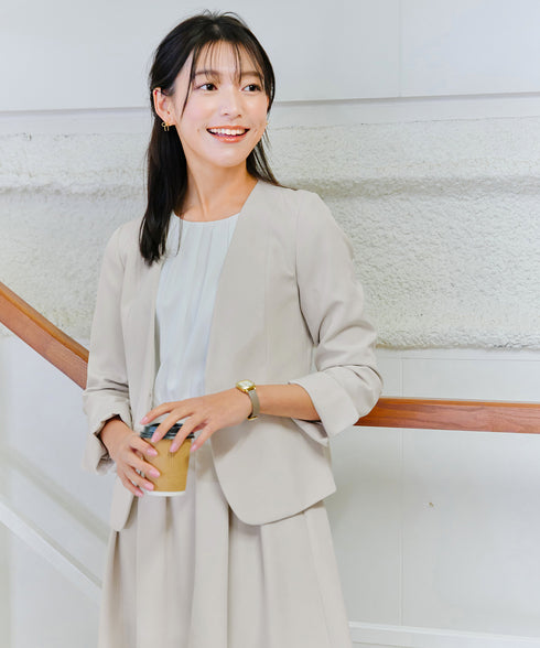 【アウトレット / ダブルクロス】シフォンドッキングワンピース