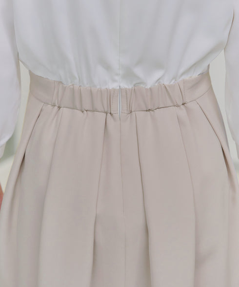 【アウトレット / ダブルクロス】シフォンドッキングワンピース