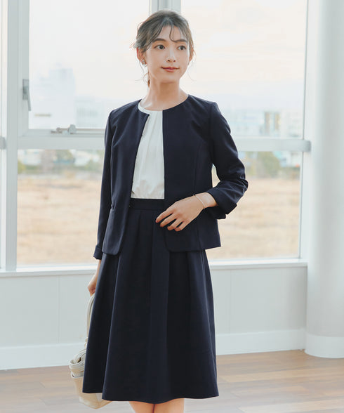 【アウトレット / ダブルクロス】シフォンドッキングワンピース