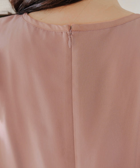 シフォンワンピース