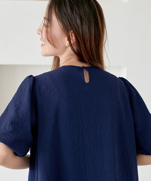 リップルピンタックワンピチュニック