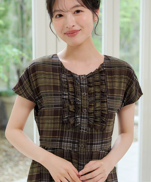 【 おのののかさん着用】フリルワンピース