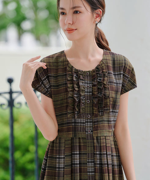 フリルワンピース