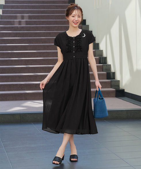 フリルワンピース