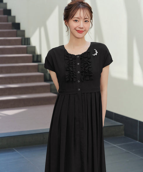 フリルワンピース