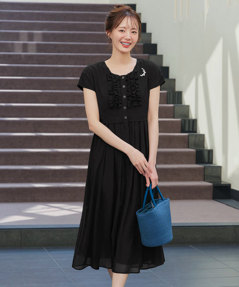 フリルワンピース