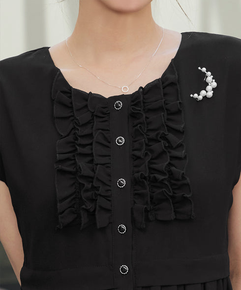 フリルワンピース