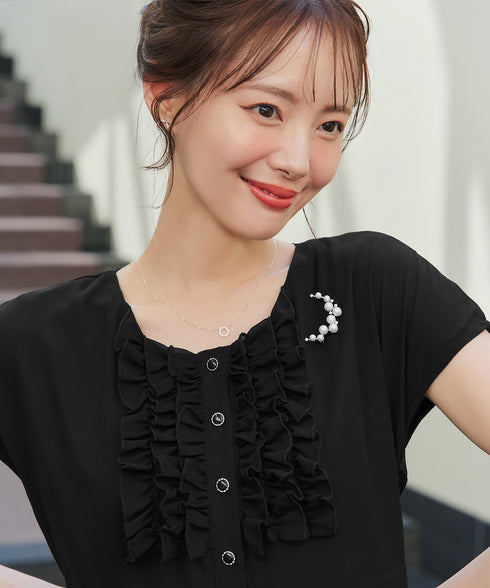 フリルワンピース