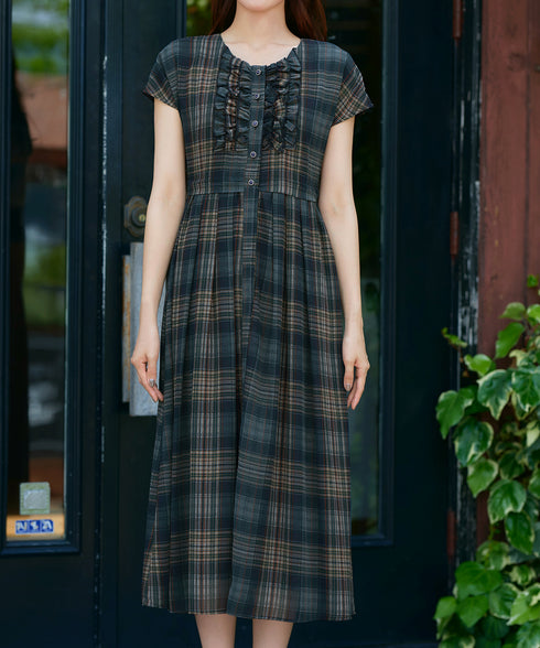 フリルワンピース