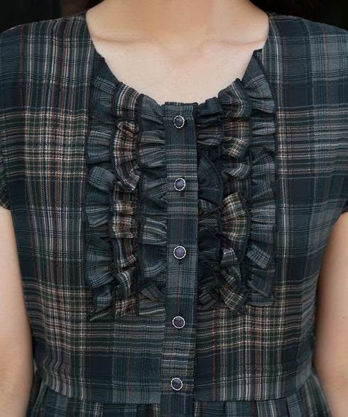 フリルワンピース