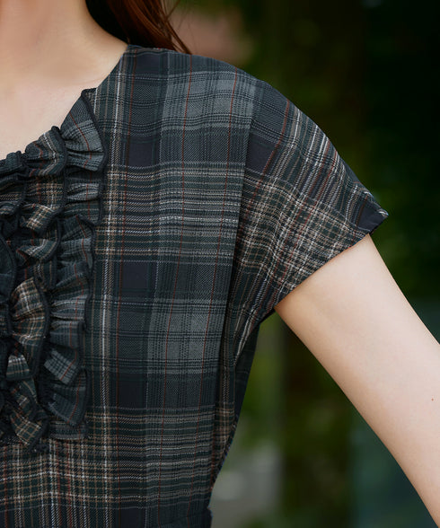 フリルワンピース