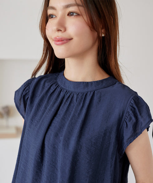 フリル袖ワンピース