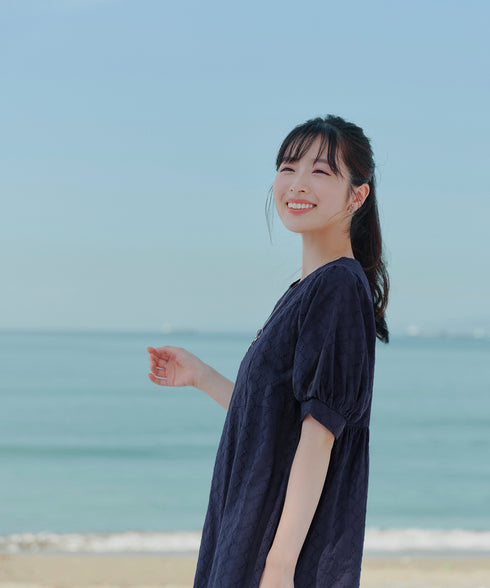 パンチングレースAラインワンピース