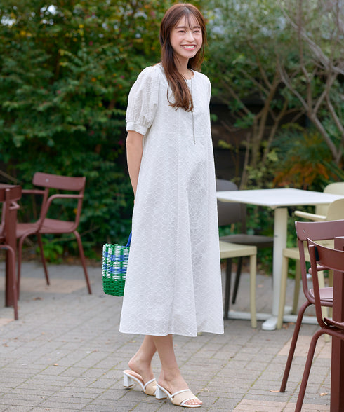 パンチングレースAラインワンピース