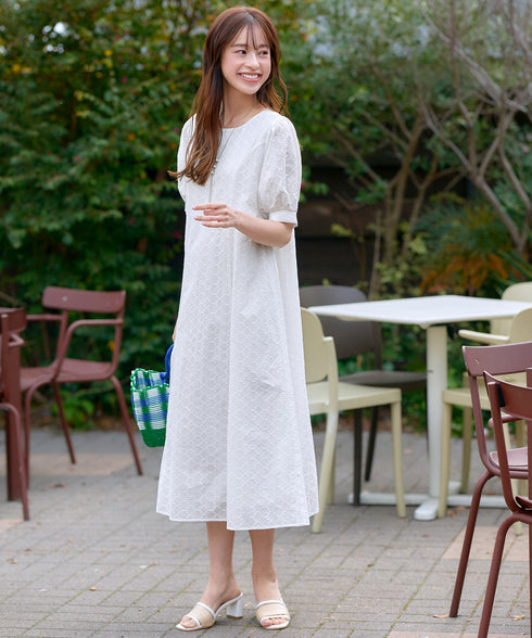 パンチングレースAラインワンピース