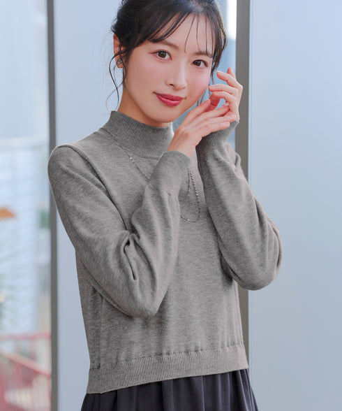 ニットドッキングワンピース