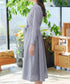 カシュクールシャツワンピース