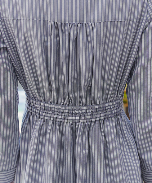 カシュクールシャツワンピース