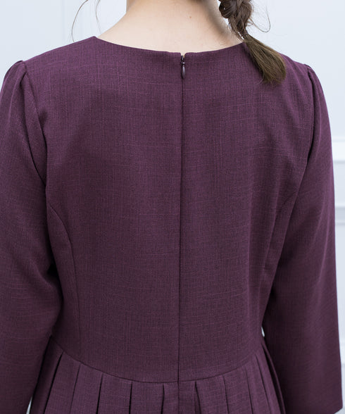 プリーツワンピース