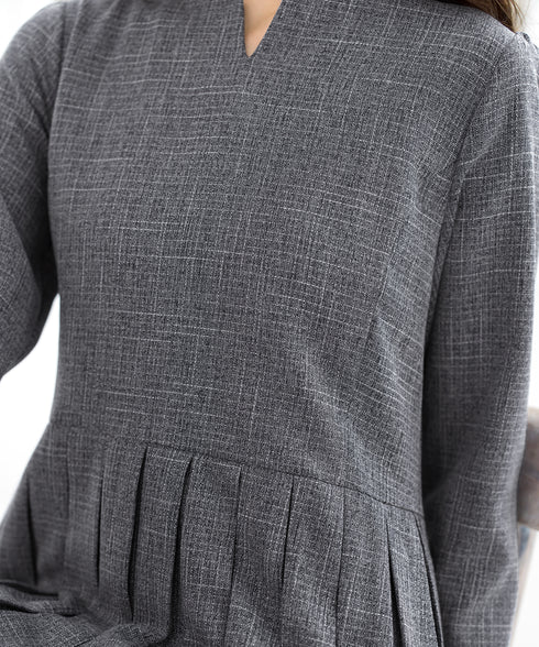 プリーツワンピース