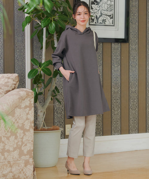 ソフトボンディングパーカーチュニック