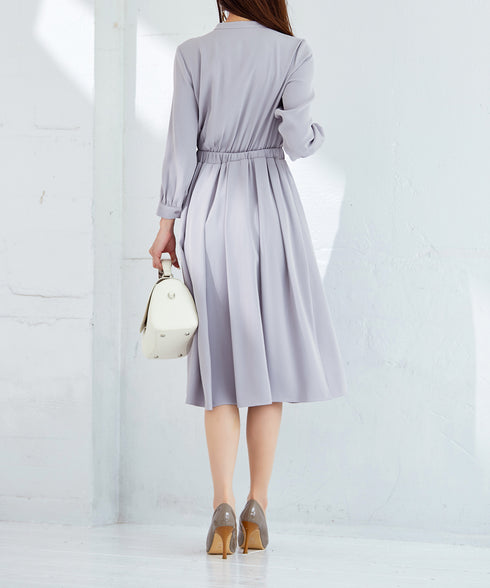 【アウトレット】ラッフルフリルワンピース