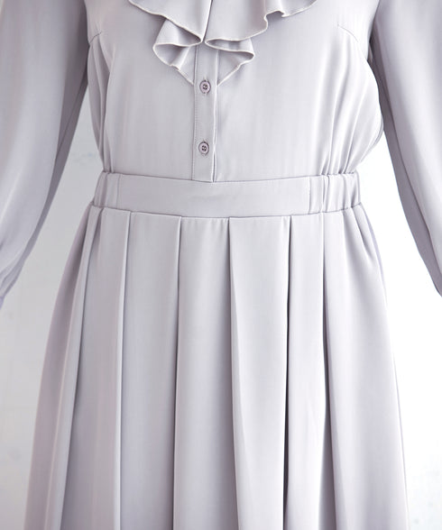 【アウトレット】ラッフルフリルワンピース