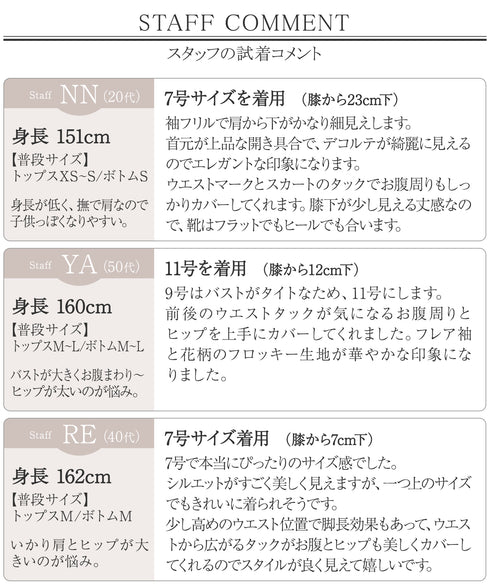 【安田美沙子さん着用 / 新色追加】 フラワーフロッキーワンピース