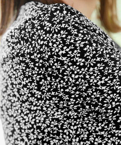 【新色追加】 パフスリーブプリーツワンピース