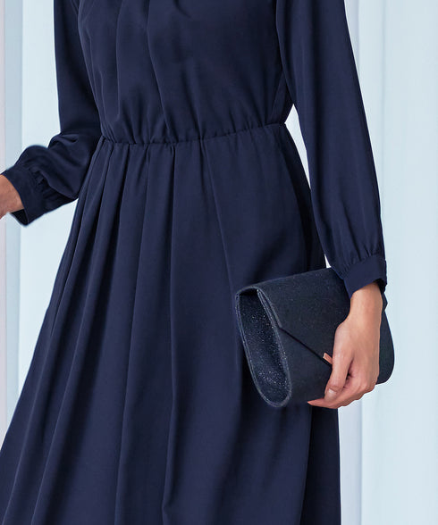 【アウトレット】タックパールワンピース