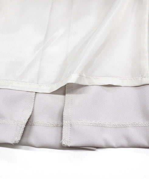 【アウトレット / ダブルクロス】フリルドレープワンピース