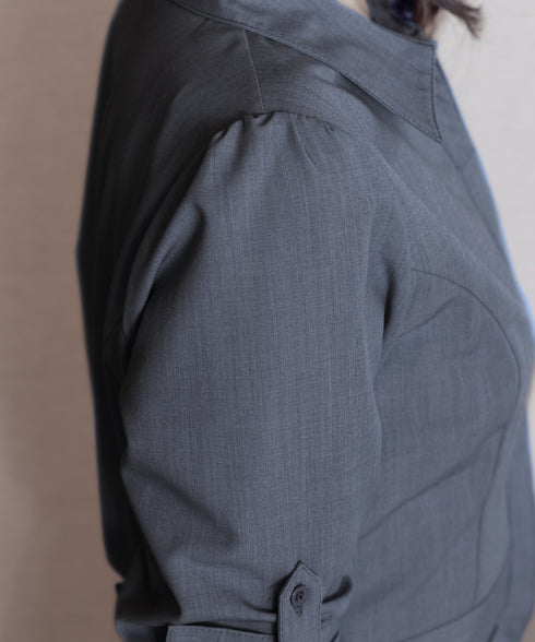 【新色追加】シャツワンピース