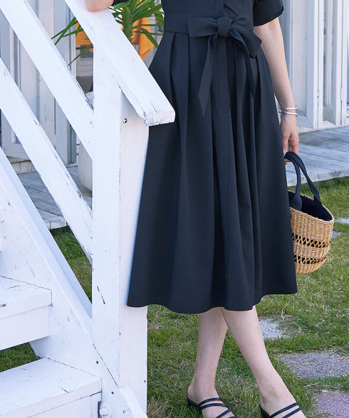 【新色追加】シャツワンピース