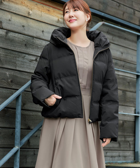 【安めぐみさん着用】 キーネックフレアワンピース